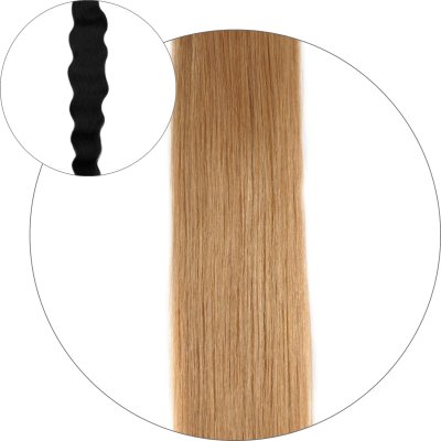 Natural wave Nail hair - #12 Mörkblond