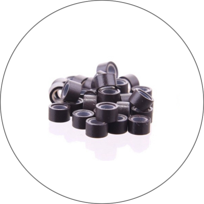 Microringe med silikone 100 st