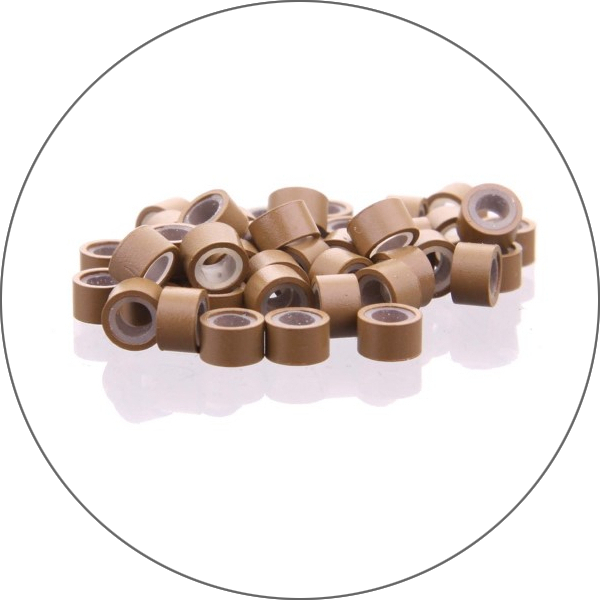 Microringe med silikone 100 st