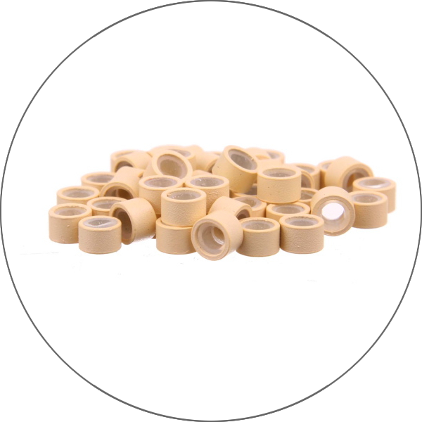 Microringe med silikone 100 st