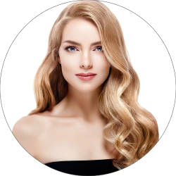 #18 Mediumblond, 70cm, 70g, Premium Tape Extensions, Single drawn