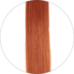 #350 Kobberrød, 50cm, 50g , Tape Extensions, Single drawn