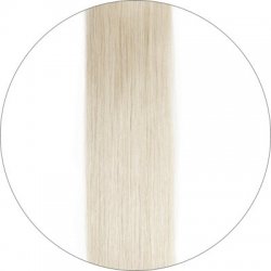 #6001 Ekstra lysblond, 60cm, 120g, Clip-on Extensions