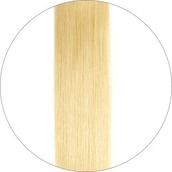 #613 Lysblond, 40 cm, Tape Extensions, Double drawn