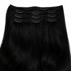 #1 Sort, 60cm, 120g, Clip-on Extensions