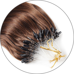 #6 Mediumbrun, 60 cm, Loop Hair