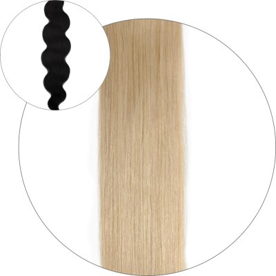 #24 Blond, 50 cm, Body Wave Tape Extensions