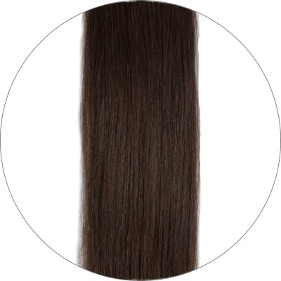 #2 Mørkebrun, 50 cm, Loop Hair