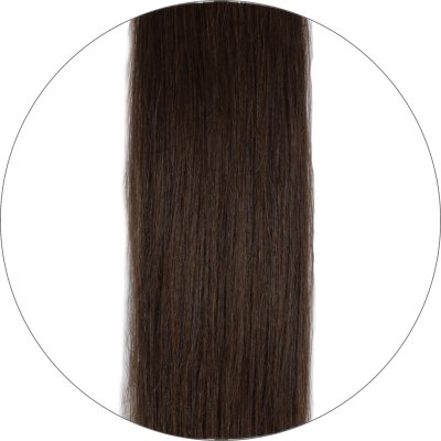 #2 Mørkebrun, 40 cm, Clip-on Extensions