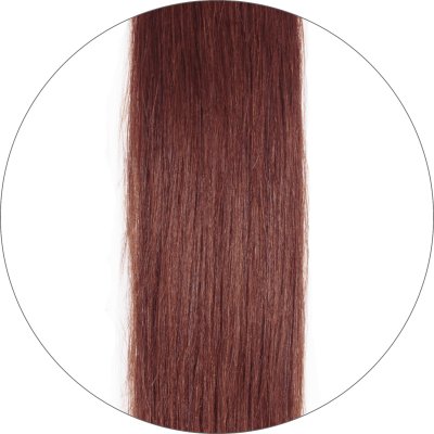 #33 Rødbrun, 70cm, 130g, Clip-on Extensions