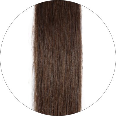 #4 Chokoladebrun, 70cm, 70g, Seamless Premium Tape Extensions, Single drawn