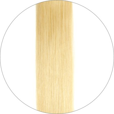 Long Lasting, #613 Lysblond, 40cm, 50g, Seamless Tape Extensions, Single drawn
