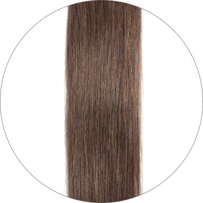 #6 Mediumbrun, 50cm, 50g, Hårtrense