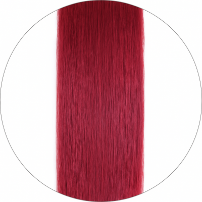 #540 Lys vinrød, 50cm, 50g, Hot Fusion, Double drawn