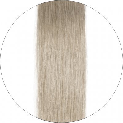 #1001 Platin Ask, 60cm, 60g , Tape Extensions, Single drawn