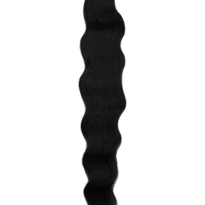 #1 Sort, 50cm, 50g, Natural Wave Hot Fusion