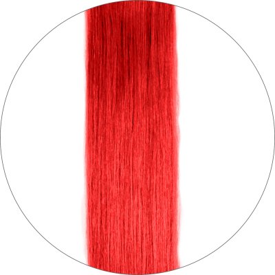 #Rød, 40 cm, Tape Extensions